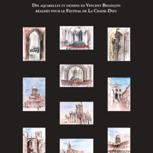 Aquarelles - Lot de 10 aquarelles